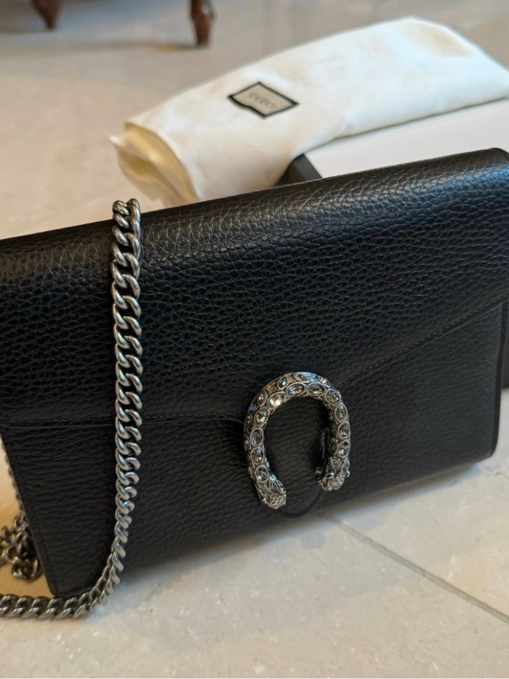 DIONYSUS GUCCI WALLET ON CHAIN